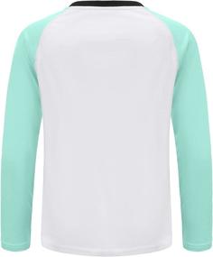 img 2 attached to 👕 Athletic Sleeve Boys' Clothing: AODULO Shirts for Active Play