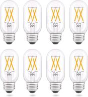 💡 energy-efficient led tube bulb with 4w e26 base, equivalent to 40 watts logo