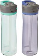 contigo 2144982 24oz water 🔵 bottle in blue corn & coriander logo