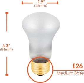 img 2 attached to 💡 R16 40W Reflector Spot Light Bulb, E26 Standard Base, 330 Lumens, Dimmable, 120V, Pack of 2