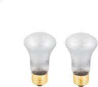 💡 r16 40w reflector spot light bulb, e26 standard base, 330 lumens, dimmable, 120v, pack of 2 logo