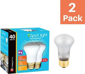 img 3 attached to 💡 R16 40W Reflector Spot Light Bulb, E26 Standard Base, 330 Lumens, Dimmable, 120V, Pack of 2
