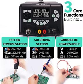 img 3 attached to 🔧 YIHUA Soldering Station: An Innovative Industrial Power & Hand Tools Solution with Multiple Functions