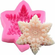 moldfun christmas snowflake chocolate decorating logo