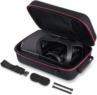 🎮 raylove oculus quest 2 case: waterproof and crash-proof carrying case for vr gaming headset - travel with shoulder strap, protective storage bag logo