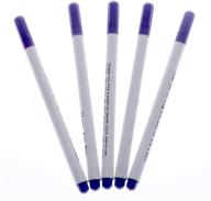 🖌️ 12-pack disappearing ink marking pen for cloth - purple | air/water erasable pen, fabric marker, temporary marking, auto-vanishing pen logo