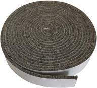 🔥 kamaster high temperature grill gasket replacement for large/xlarge big green egg bbq smoker - pre-shrunk accessories with self-adhesive felt strip 14ft long, 7/8" wide, 1/8" thick logo