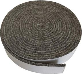 img 4 attached to 🔥 KAMaster High Temperature Grill Gasket Replacement for Large/XLarge Big Green Egg BBQ Smoker - Pre-Shrunk Accessories with Self-Adhesive Felt Strip 14ft Long, 7/8" Wide, 1/8" Thick