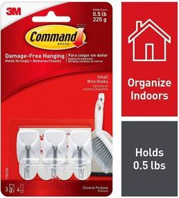 img 4 attached to 🧰 Efficient Organization with COMMAND Hooks: Durable, Indoor White Pieces