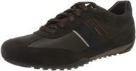 geox wells u52t5c022mec9b4n color black men's shoes and fashion sneakers logo