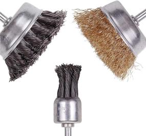 img 3 attached to Rocaris Knotted Crimped Perfect Corrosion Tool: Say Goodbye to Rust with Ease