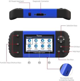 img 3 attached to 🔧 OBD2 Сканер VT600 диагностическое устройство для двигателя ABS SRS - Заморозка изображения, Живые данные, Готовность I/M, Читатель кодов OBDI OBDII EOBD, Прокачка ABS, Программирование ключа, Кодирование форсунок, BMS DPF EPB Сброс масла - 3 системы