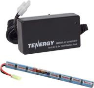 🔋 tenergy airsoft battery 9.6v 1600mah nimh stick battery + charger bundle logo