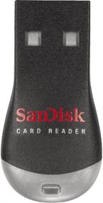 img 1 attached to 📱 SanDisk SDDR-121-A11M MobileMate Micro Memory Card Reader: Быстрый и портативный красно-черный считыватель