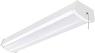 💡 nuvo 65/1091 led ceiling wrap in white: sleek and efficient lighting solution logo