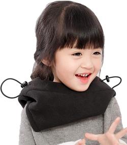 img 1 attached to Adjustable Windproof Girls' Balaclava for Cold Weather - Perfect Weather Accessories for Kids