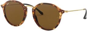 img 3 attached to 🕶️ RB2447 Spotted Tortoise Sunglasses by Ray Ban - Boost Your Style with Flair