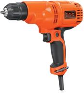 🔌 black+decker dr260c corded drill with 5.2 amp motor logo