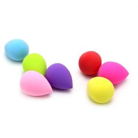 img 3 attached to 💄 Flawless Blend: 10pcs Makeup Sponge Set for Liquid, Cream, and Powder - Achieve Beauty Perfection!