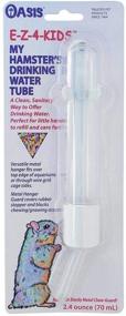 img 1 attached to 🐹 High-Quality Oasis Hamster & Mouse Drinking Tube: 2.4oz Size - Perfect for Hydration!