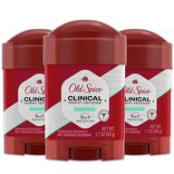 🏋️ 72-hour sweat defense: old spice clinical anti-perspirant deodorant for men, pack of 3 - pure sport plus, 1.7 oz logo