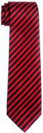 👔 retreez striped woven microfiber years boys' accessories and neckties: stylish options for young gentlemen logo