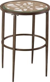 img 3 attached to Hillsdale Marsala Gray End Table, 17.25 Inches with Rubbed Brown Accents - Improved for SEO
