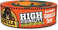 🦍 gorilla high visibility duct tape, 1.88 x 35 yd, blaze orange, pack of 1 (seo-optimized) logo