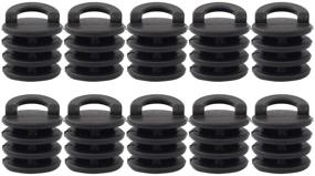 img 4 attached to 🚣 XtremeAmazing 10-Pack Kayak Marine Boat Scupper Stoppers: Premium Bungs for Drain Hole Replacement in Kayaks, Canoes, and Boats