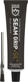 img 4 attached to Top-rated GEAR AID Seam Grip SIL Silicone Sealant: Perfect for Silnylon Tents and Tarps