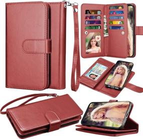 img 4 attached to Takfox Compatible With IPhone 13 Pro Max Case 2021/13 Pro Max Wallet Case (6