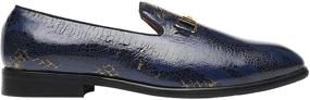 img 2 attached to Chic Rhinestone-Embellished Moccasins: ELANROMAN Loafers Redefine Fashion