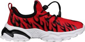 img 1 attached to 👟 BRONAX Lightweight Athletic Tennis Shoes for Little/Big Kids: Ultimate Comfort and Durability