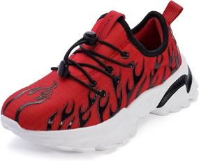 img 4 attached to 👟 BRONAX Lightweight Athletic Tennis Shoes for Little/Big Kids: Ultimate Comfort and Durability