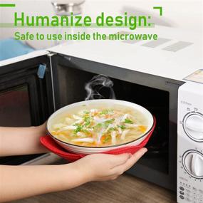 img 1 attached to Huggers Holders Microwave Classic: Сохраните свою еду свежей и горячей!