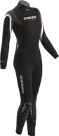 cressi spring womens wetsuit 3 5 mm logo