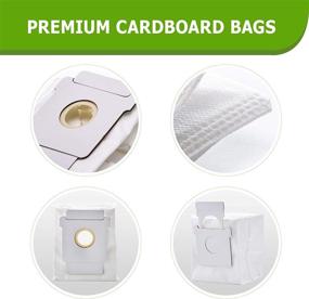 img 2 attached to 🛍️ KGC 6-Pack Eco-friendly Cardboard Bags for iRobot Roomba i7, i7+, i7 Plus (7550), i3+ (3550), i6+ (6550), i8+ (8550), s9, s9+ (9550), i & s Series with Automatic Dirt Disposal - Recyclable Vacuum Bags