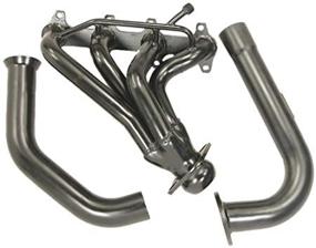 img 4 attached to PaceSetter 70-1200 Black Exhaust Header: Boost Performance and Style