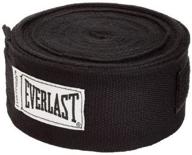 🥊 black everlast worldwide hand wrap - 108-inch length логотип