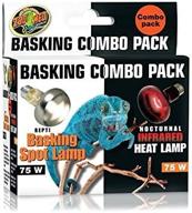 zoo med basking bulb combo pack (75 watts) - day and night heat lamps logo