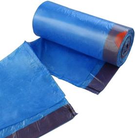 img 2 attached to 🗑️ Convenient Fiazony Medium Drawstring Garbage Bags - 8 Gallon Size, 110 Count/ 2 Rolls