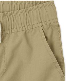 img 2 attached to 👕 Childrens Place Solid Jogger Shorts: Stylish Boys' Clothing for Active Days