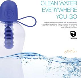img 2 attached to Bobble Classic Water Bottle: 18.5 oz Capacity in Lavender - Stay Hydrated in Style