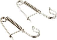 🧶 lacis aw05 knitting pins - silver, 1.5" x 1" x 1/8 logo