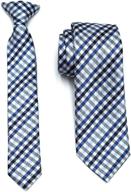 👔 men's accessories: baugu father-son necktie set logo