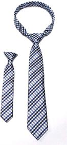 img 2 attached to 👔 Men's Accessories: Baugu Father-Son Necktie Set