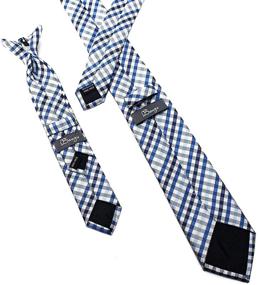 img 1 attached to 👔 Men's Accessories: Baugu Father-Son Necktie Set
