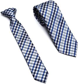 img 3 attached to 👔 Men's Accessories: Baugu Father-Son Necktie Set