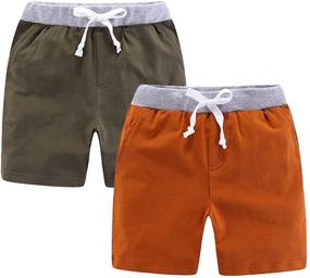 img 4 attached to Mud Kingdom Athleisure Shorts Cotton