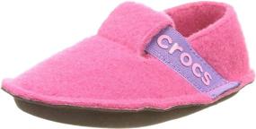 img 4 attached to 👟 Crocs Classic Slipper: Stylish Cerulean Shoes for Toddler Boys
